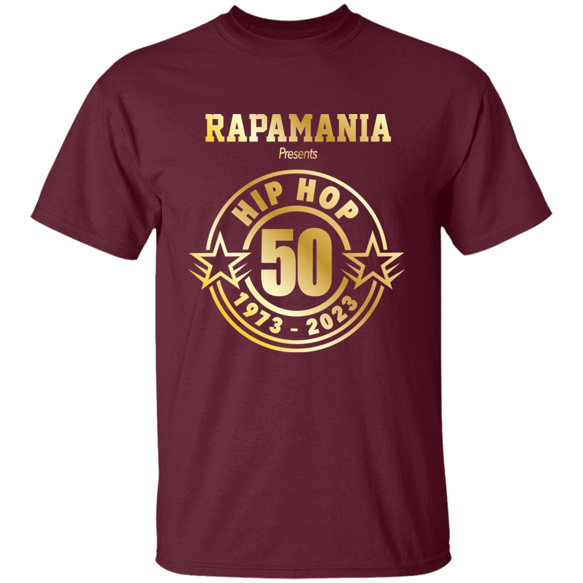 Rapamania Presents Hip Hop 50 (1973-2023) T-Shirt – Rhyme Life Apparel