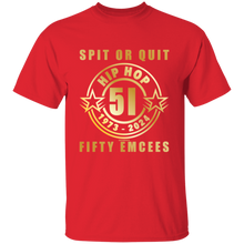 Rapamania Presents (Spit or Quit 50 Emcees) 2024. T-Shirt