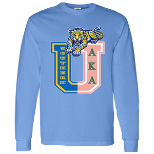 Southern U (Apha KAppa Aplha) LS T-Shirt 5.3 oz.