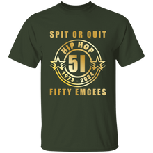 Rapamania Presents (Spit or Quit 50 Emcees) 2024. T-Shirt