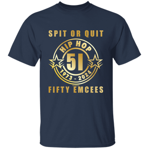 Rapamania Presents (Spit or Quit 50 Emcees) 2024. T-Shirt