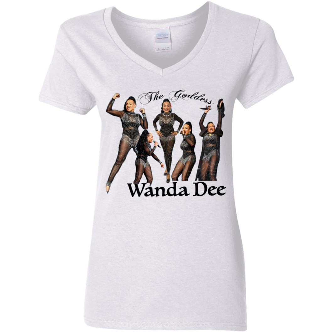 Wanda Dee #2. V-Neck T-Shirt