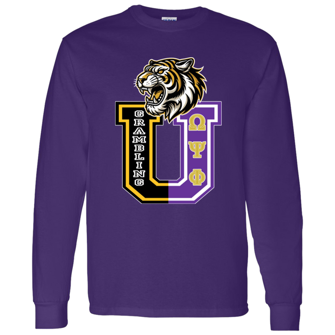 Grambling U (Omega Psi Phi) LS T-Shirt