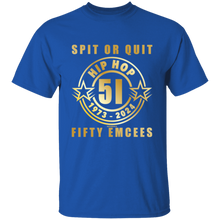 Rapamania Presents (Spit or Quit 50 Emcees) 2024. T-Shirt