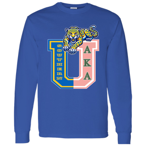 Southern U (Apha KAppa Aplha) LS T-Shirt 5.3 oz.