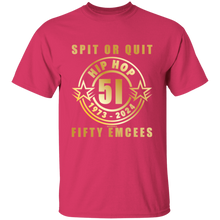 Rapamania Presents (Spit or Quit 50 Emcees) 2024. T-Shirt