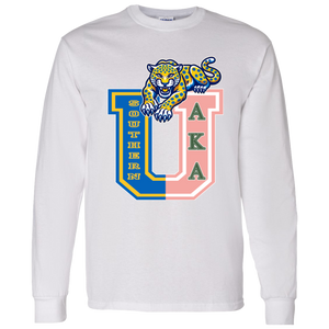 Southern U (Apha KAppa Aplha) LS T-Shirt 5.3 oz.