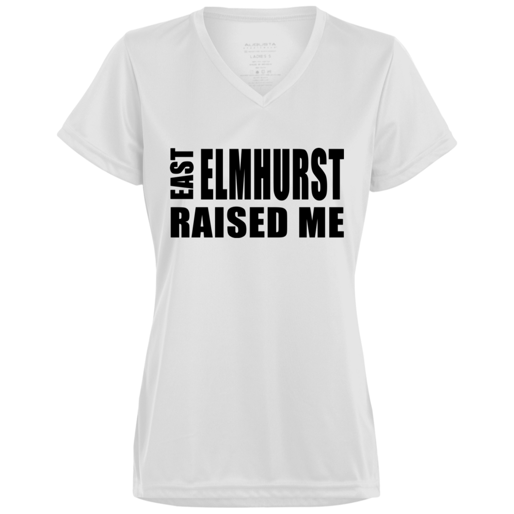 East Elmhurst raised me 11369 Ladies' Wicking T-Shirt