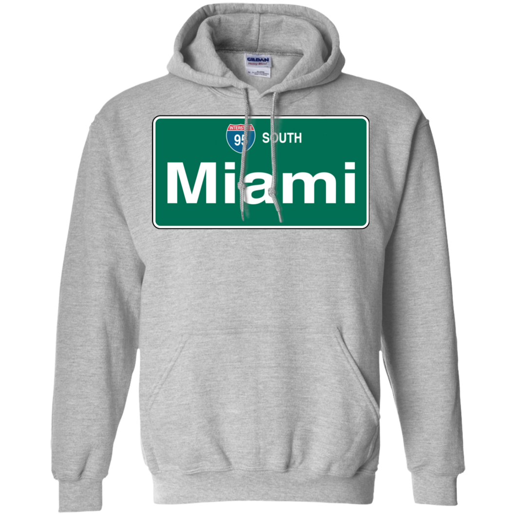 95 SOUTH MIAMI Pullover Hoodie 8 oz.