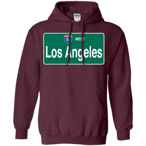 10 WEST LOS ANGELES  Pullover Hoodie 8 oz.