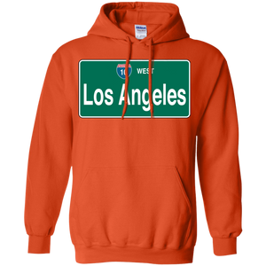 10 WEST LOS ANGELES  Pullover Hoodie 8 oz.